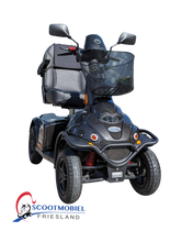 Afbeelding in Gallery-weergave laden, De Minicrosser scootmobiel is een robuuste en veilige scootmobiel, hier in het antraciet