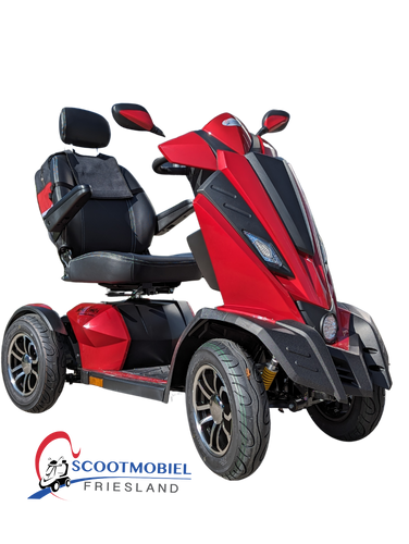 De Drive King Cobra is een lange en robuuste scootmobiel